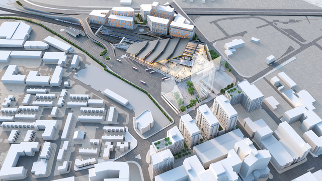 Belfast approves £400m regeneration scheme at Grand Central Station