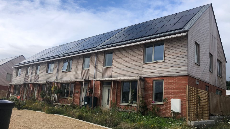 Praise for Bridport Cohousing at opening event for affordable eco-homes